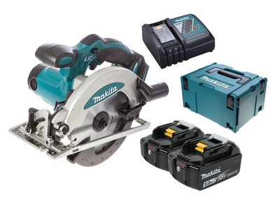 Пила циркулярная аккумуляторная Makita DHS680Z, Li-ion 18В, 165мм